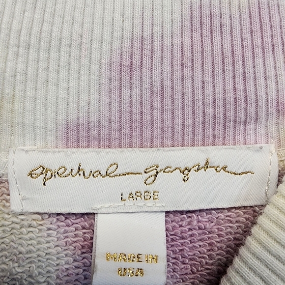 Spiritual Gangster Tie-Dye Cowl Neck Sweater - Pastel Hues - Picture 4 of 11